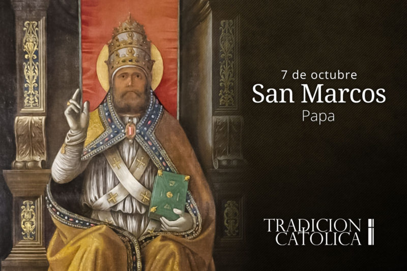 7 de octubre: San Marcos