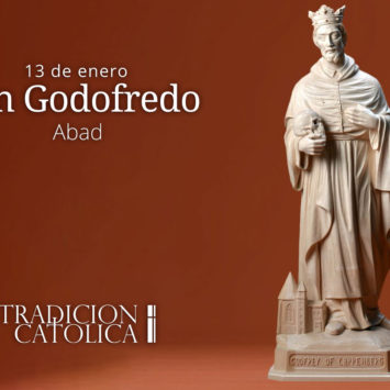 13 de enero: San Godofredo