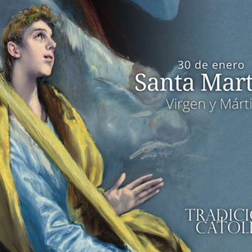 30 de enero: Santa Martina