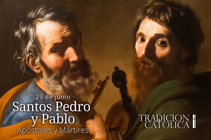 29 de Junio: Santos Pedro y Pablo