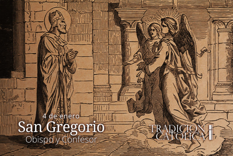 4 de enero: San Gregorio